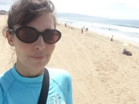 In Paris right now, I am missing my summer ocean swims at Manhattan Beach.