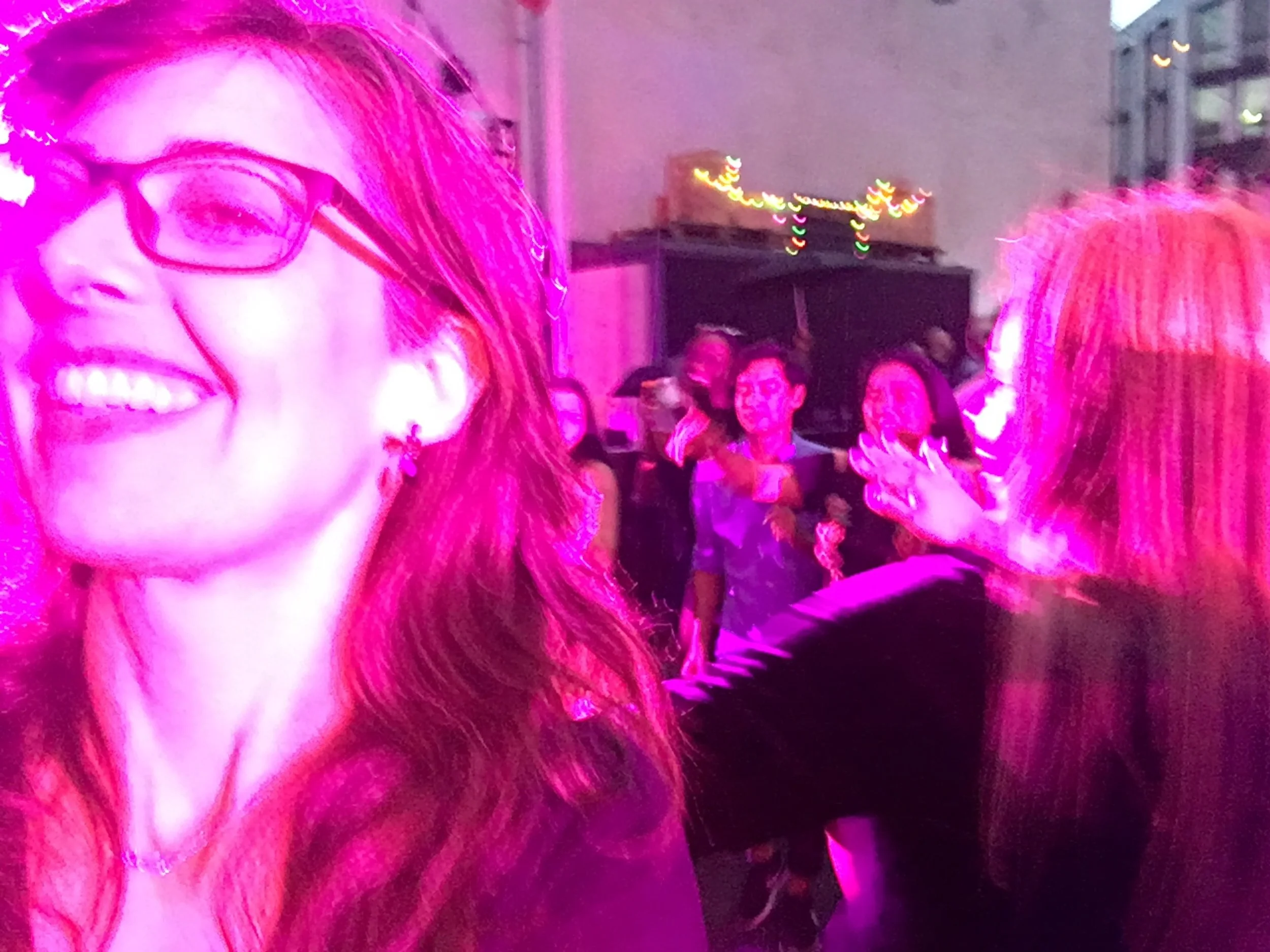 The rain poured down. No one stopped dancing.