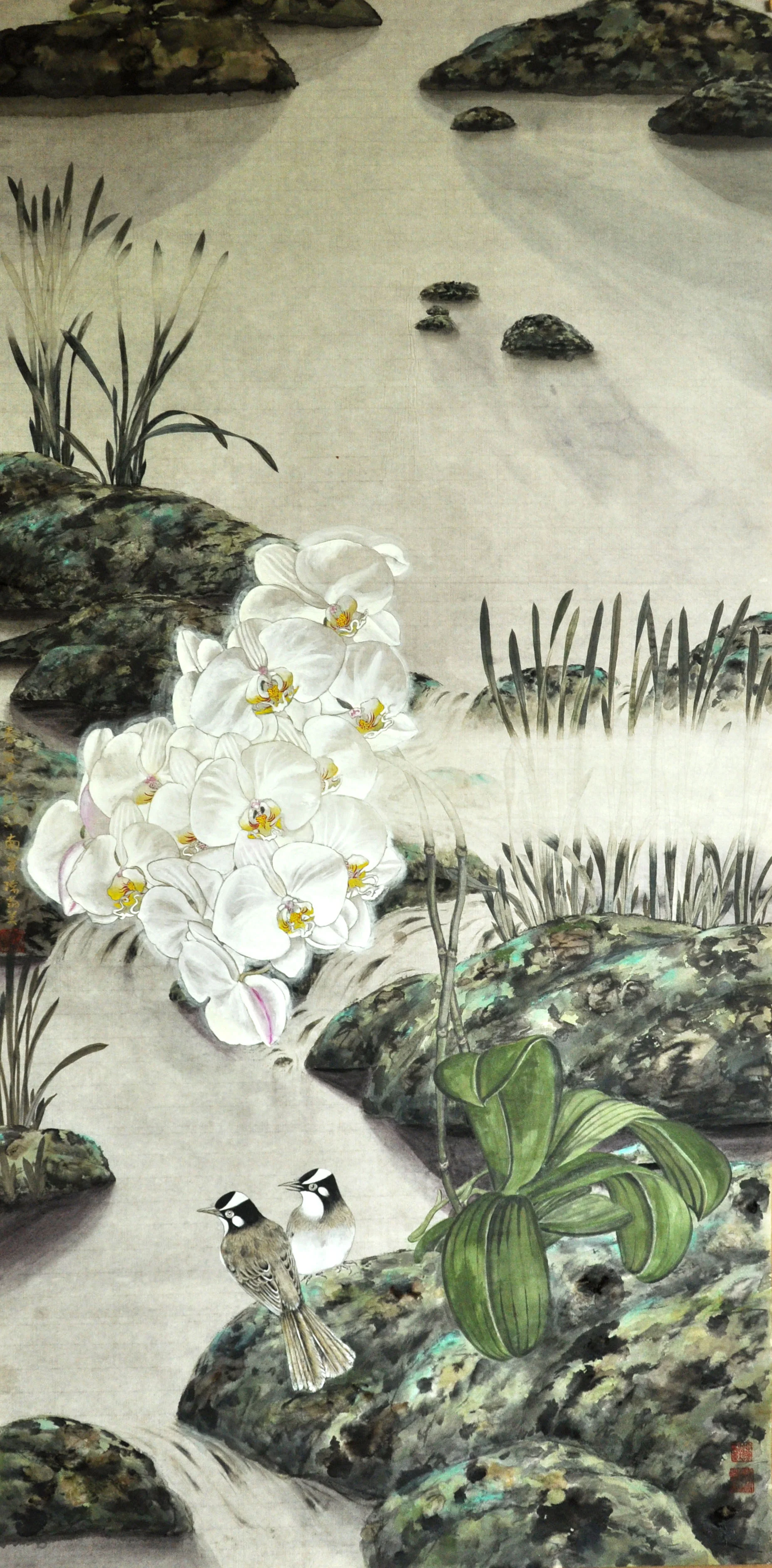 油絵　絵画　原画『양귀비 꽃밭』 楽天市場】小川原 脩「風景（羊蹄山）」油絵・P10号 北海道を