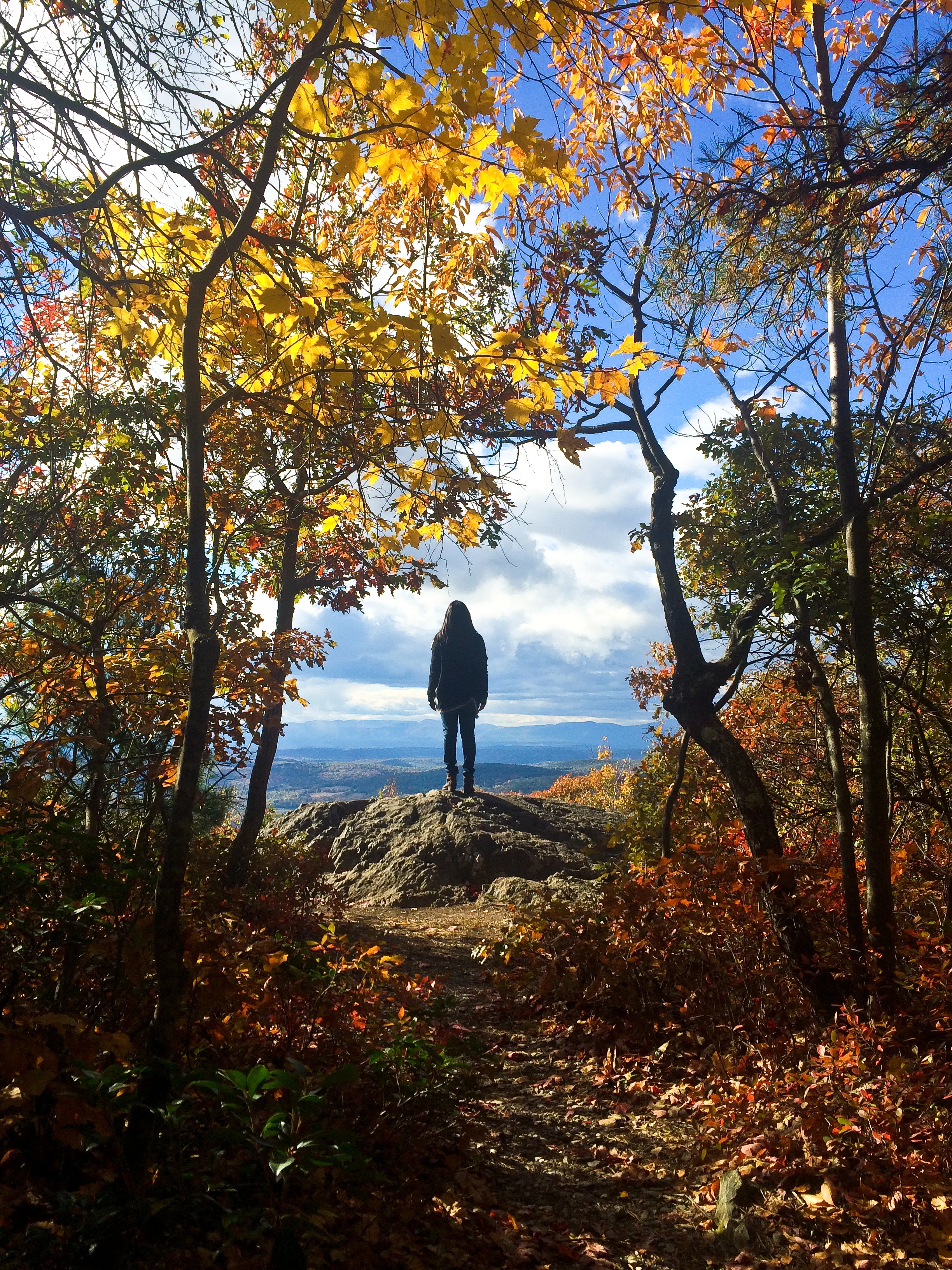 Sunset Rock, New York, USA