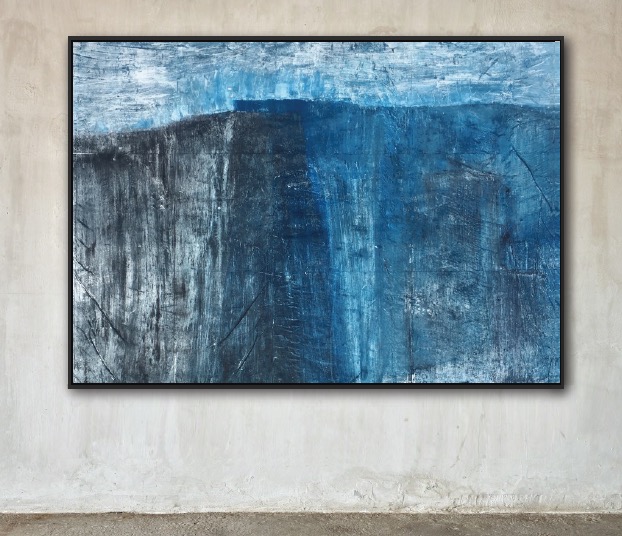 Composition in Blue No. 3
