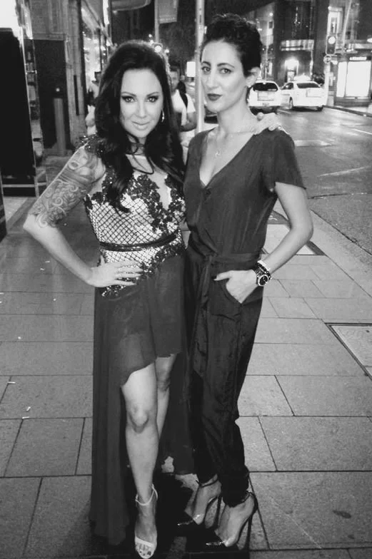 Wendy from the TV Reality Bondi Ink Tattoo, dressed by Lena Kasparian