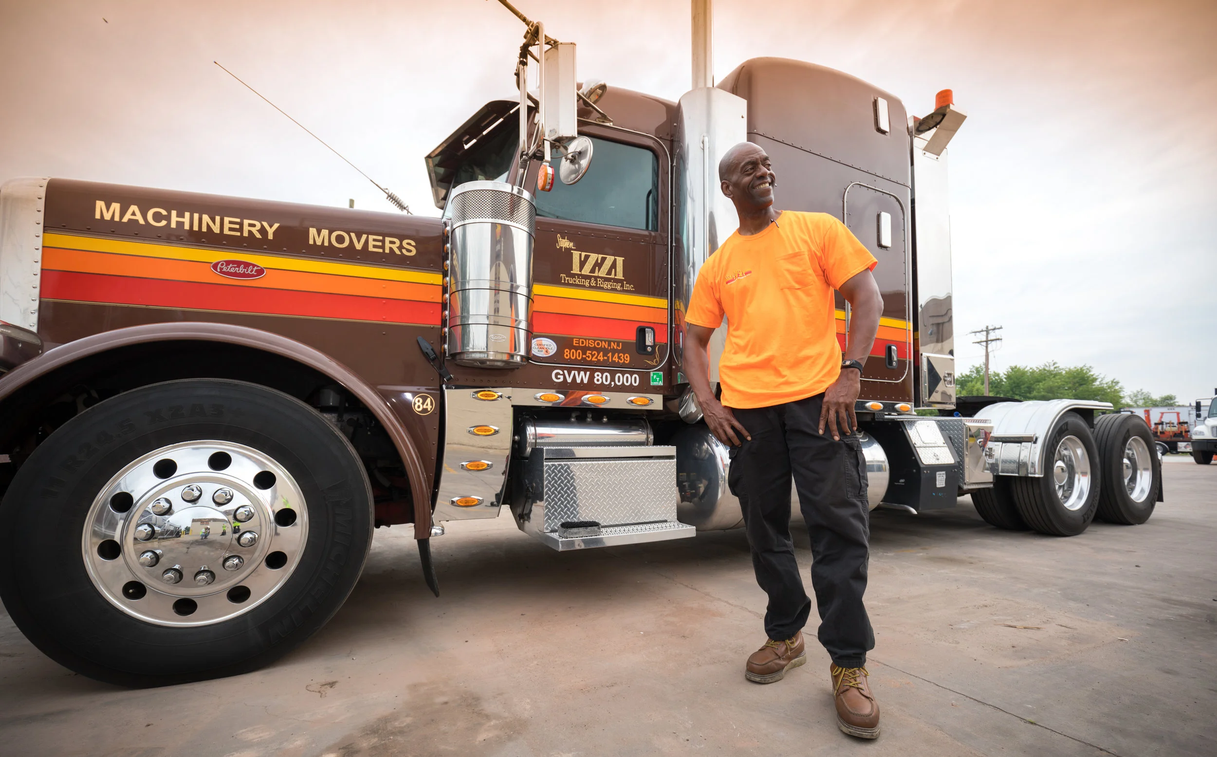 Stephen Izzi Trucking & Rigging.