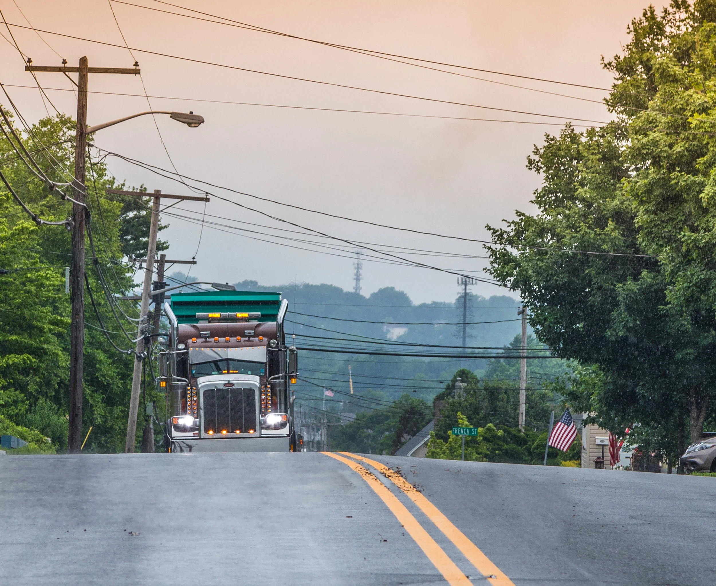 Stephen Izzi Trucking & Rigging.