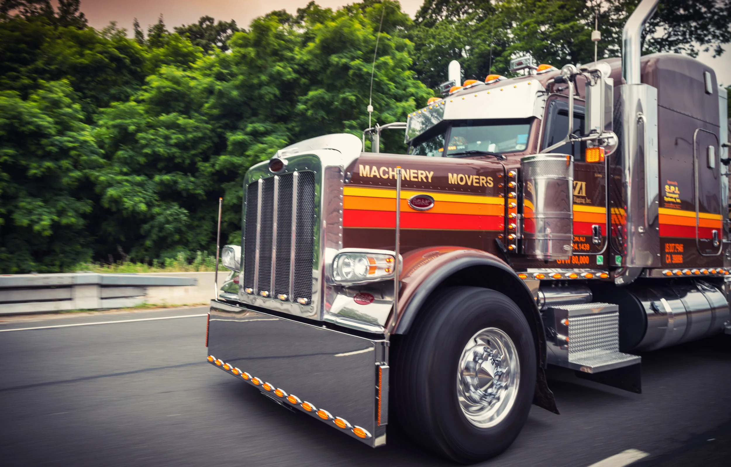 Stephen Izzi Trucking & Rigging.
