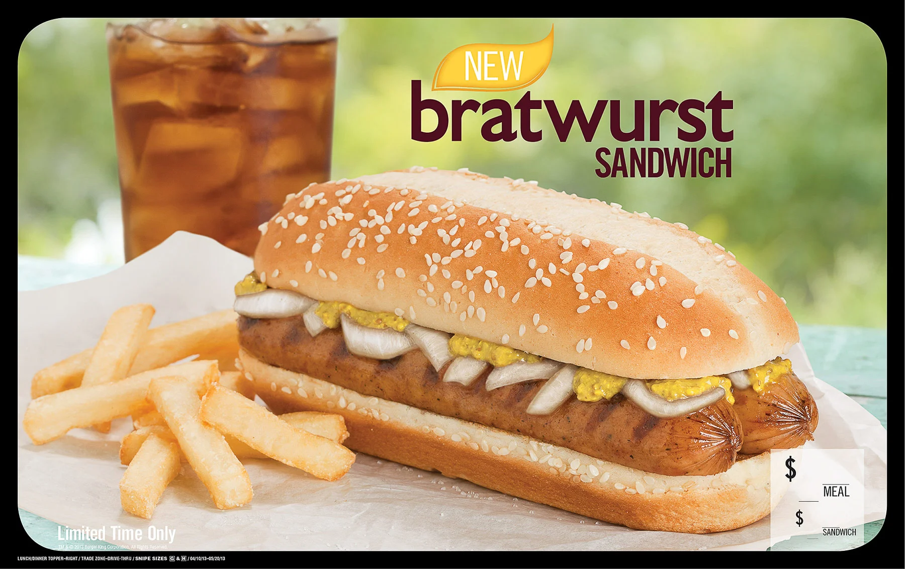 Burger King Tearsheets