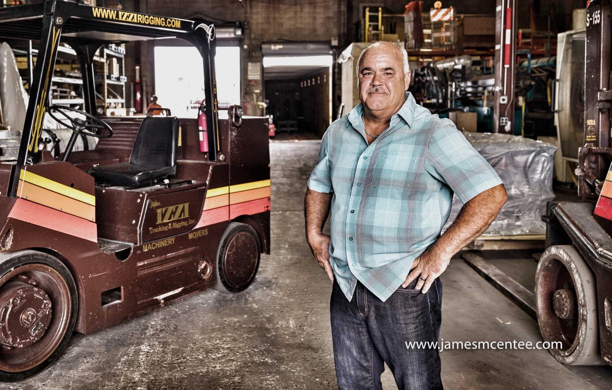 Stephen Izzi Trucking & Rigging. 