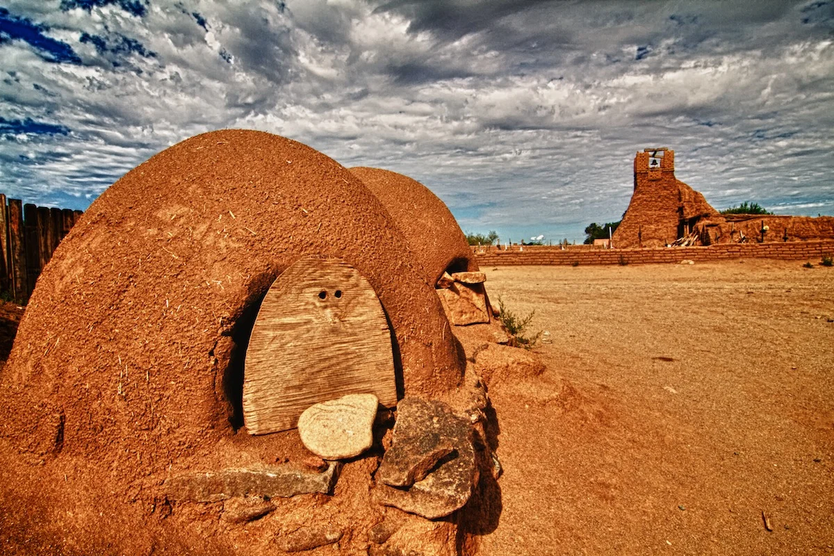 Bread Ovens, Taos Pueblo New Mexico