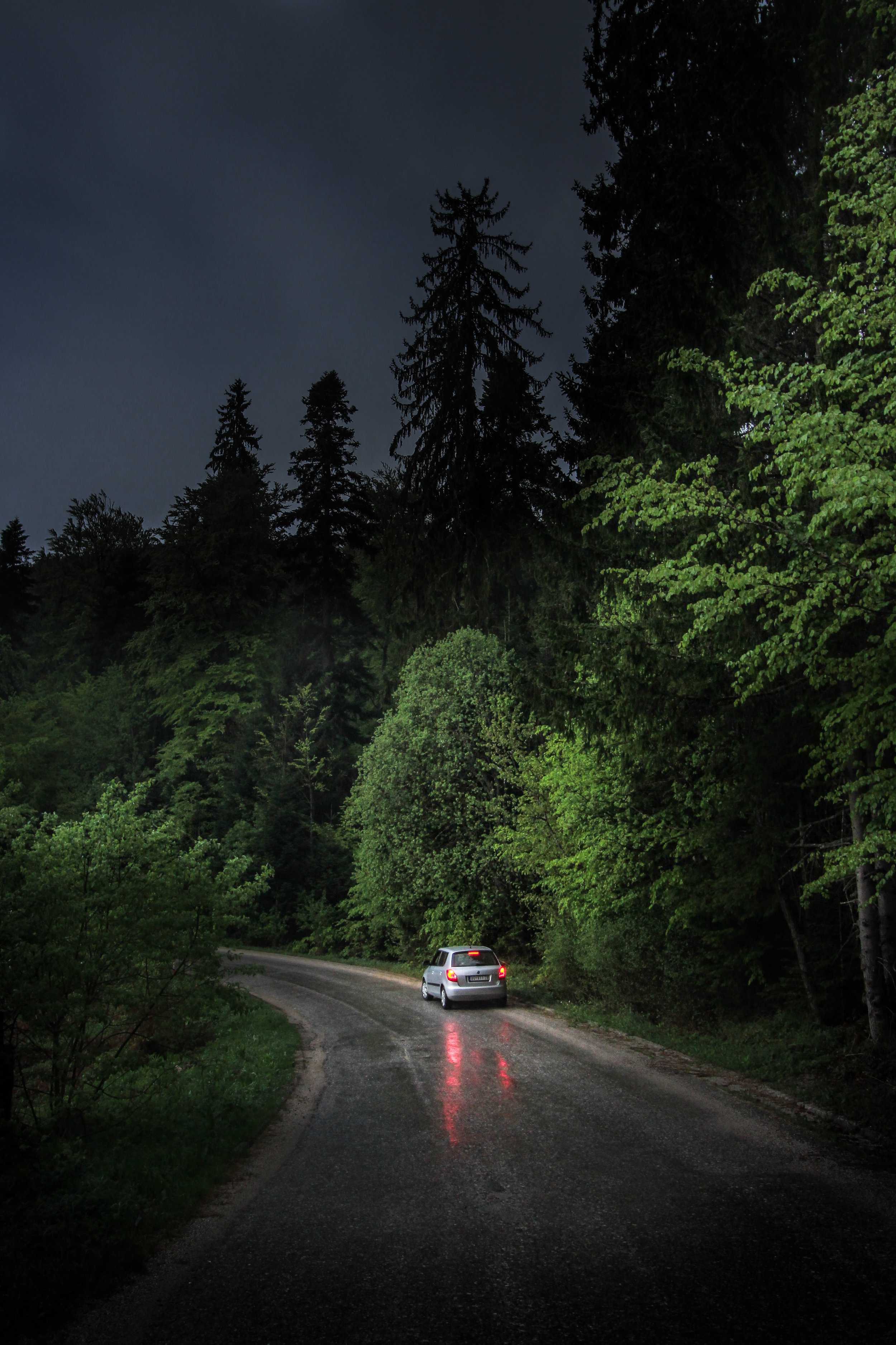 The night is dark, and full of terrors. 