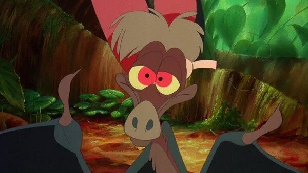 "I need a check up from the neck up." -The inimitable Batty Koda