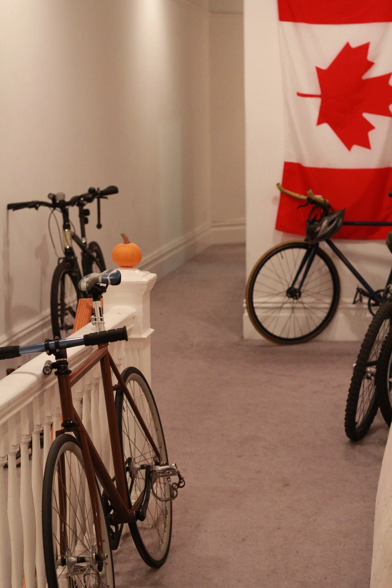 Our unit in San Francisco. Everyone in our house had a bike, so it would've been a bit weird for me to go out and get a car.