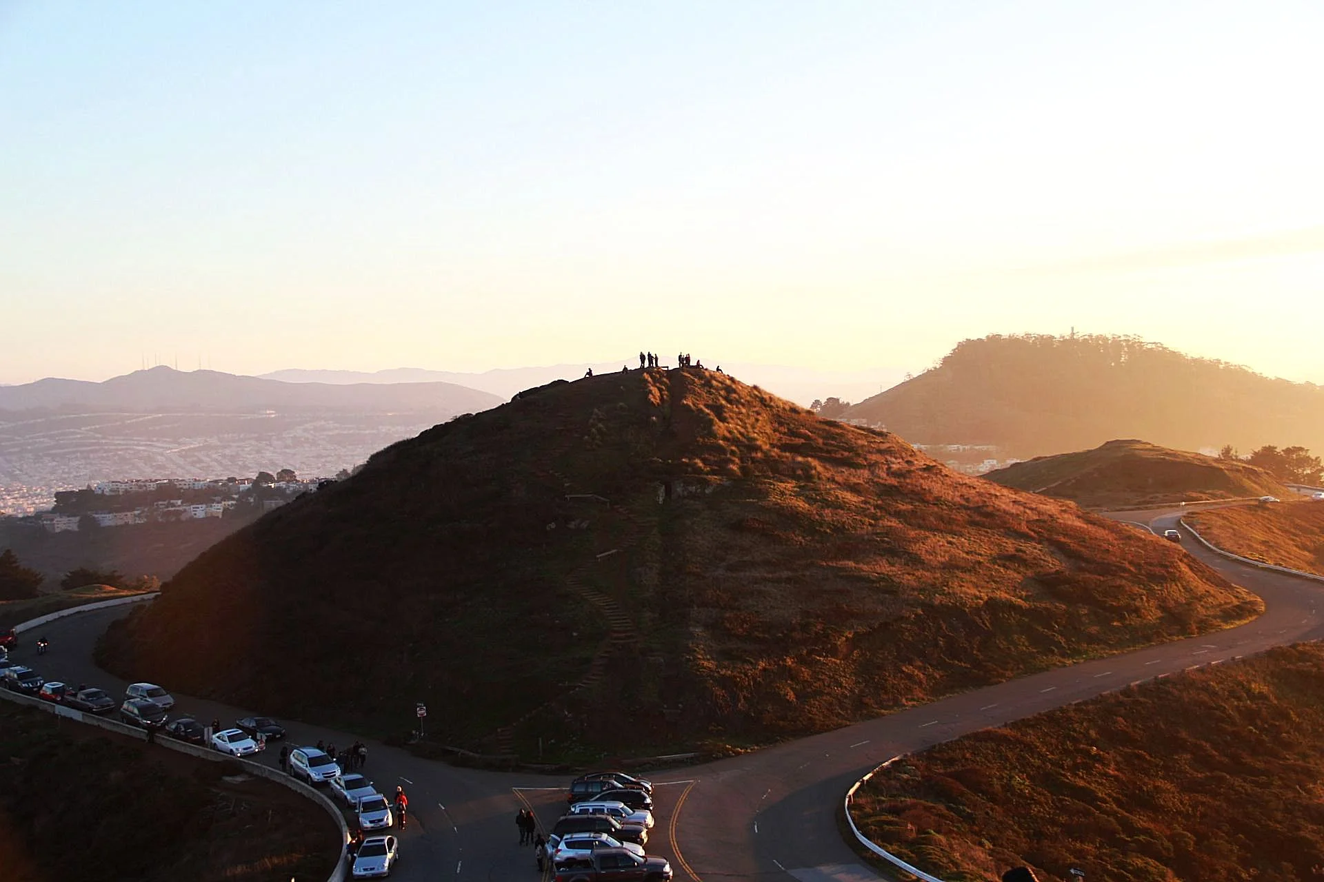 Twin Peaks at Sunset