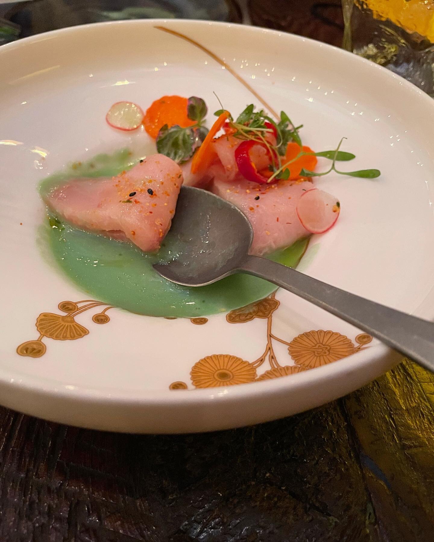 NonDigital Art post, but high Art none the less! Thank you so much @chefbrendancollins @fiarestaurant for the incredible meal!!! @litliz710 and I had an amazing time at your restaurant and @chefbrendancollins you are a true artist! #food #foodporn #f