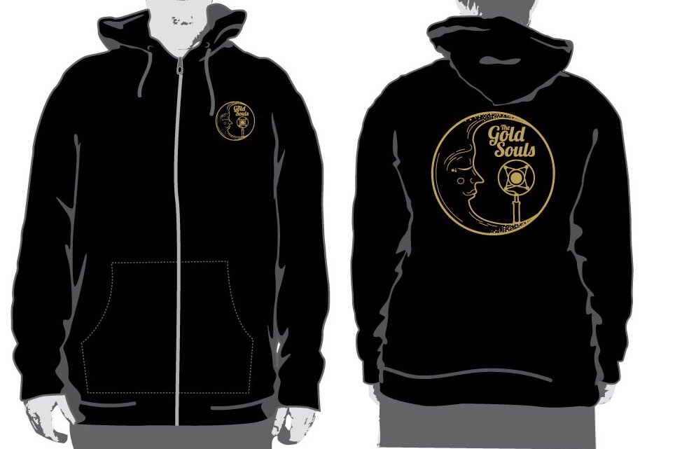 The Gold Souls Zip Up Hoodie (Unisex)