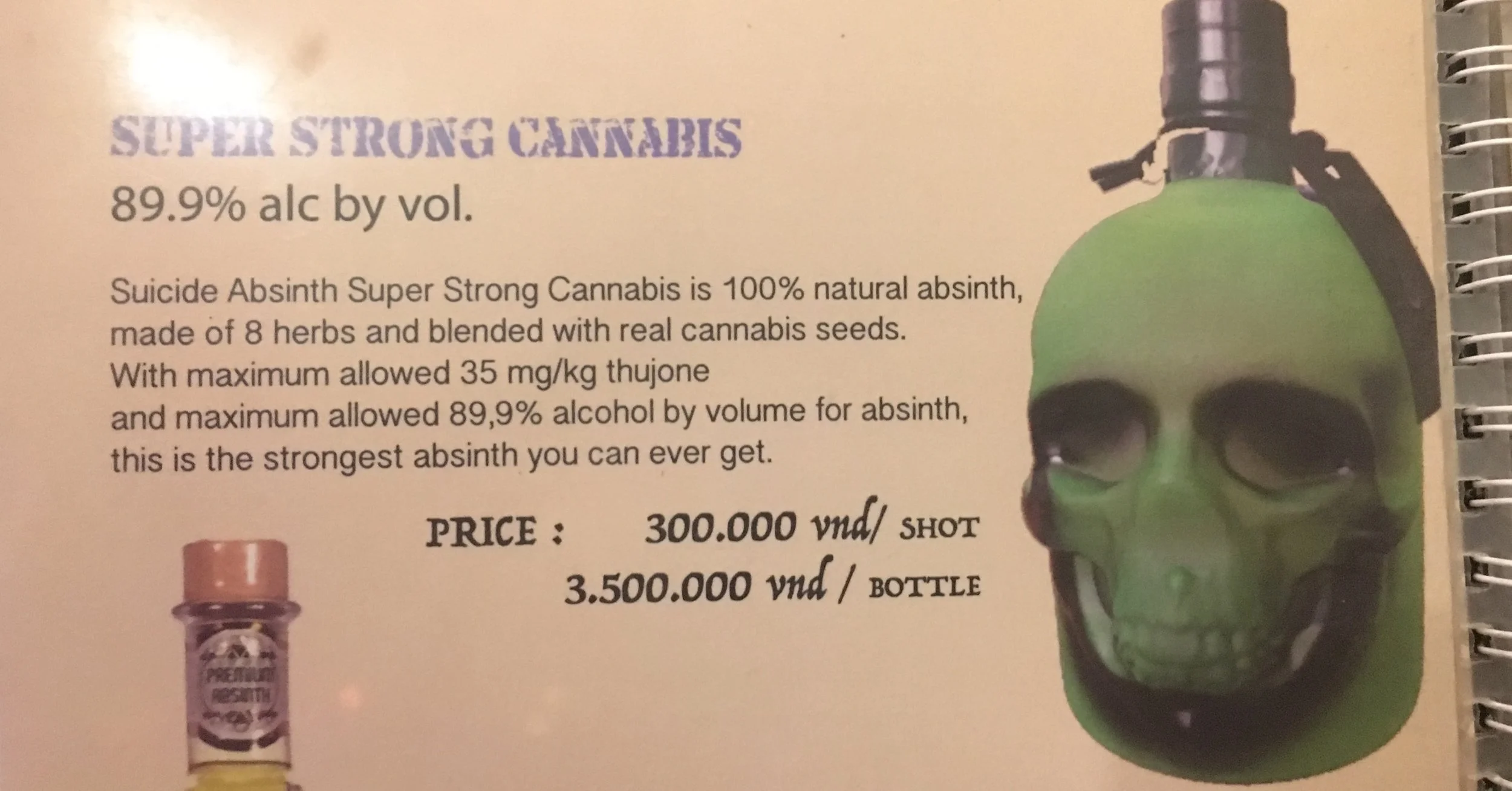 Absinth - 89.9% ABV 