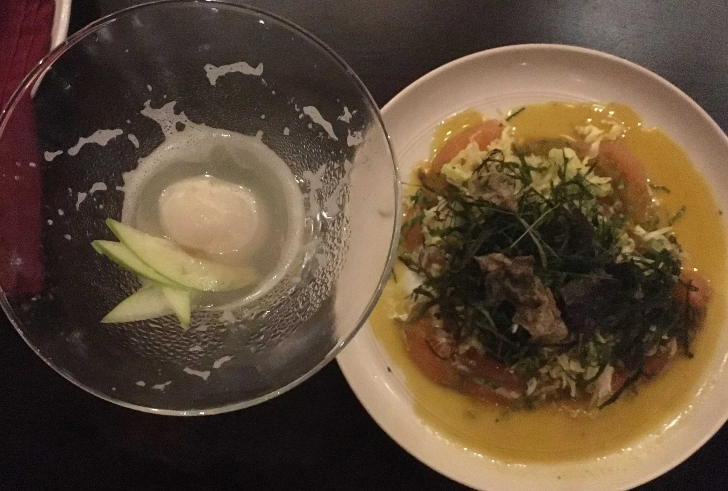 Conubine and salmon