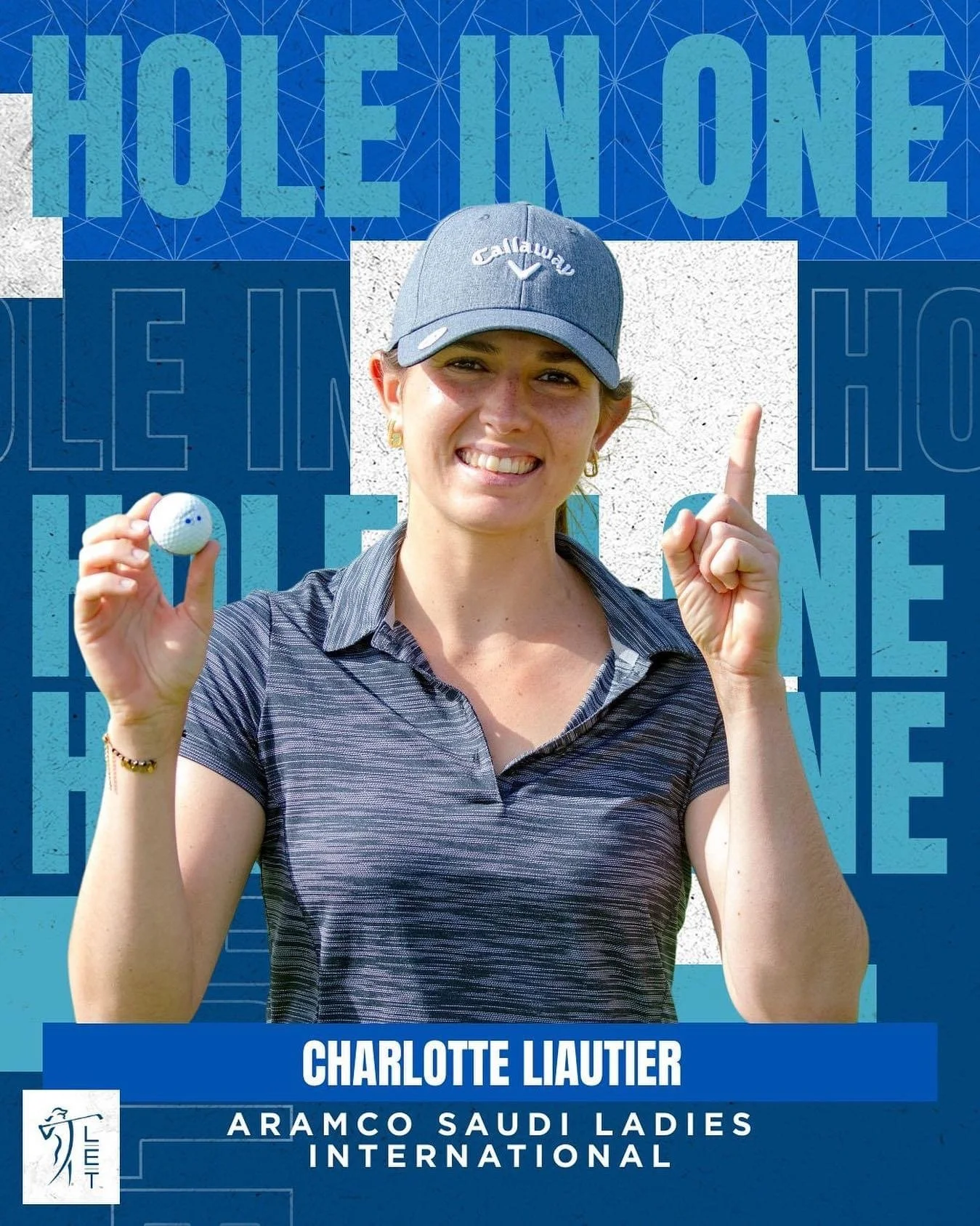 Trou en 1 sur le LET