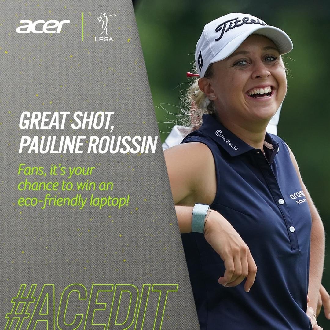 8ème Trou en 1 TRICOLORE sur le LPGA