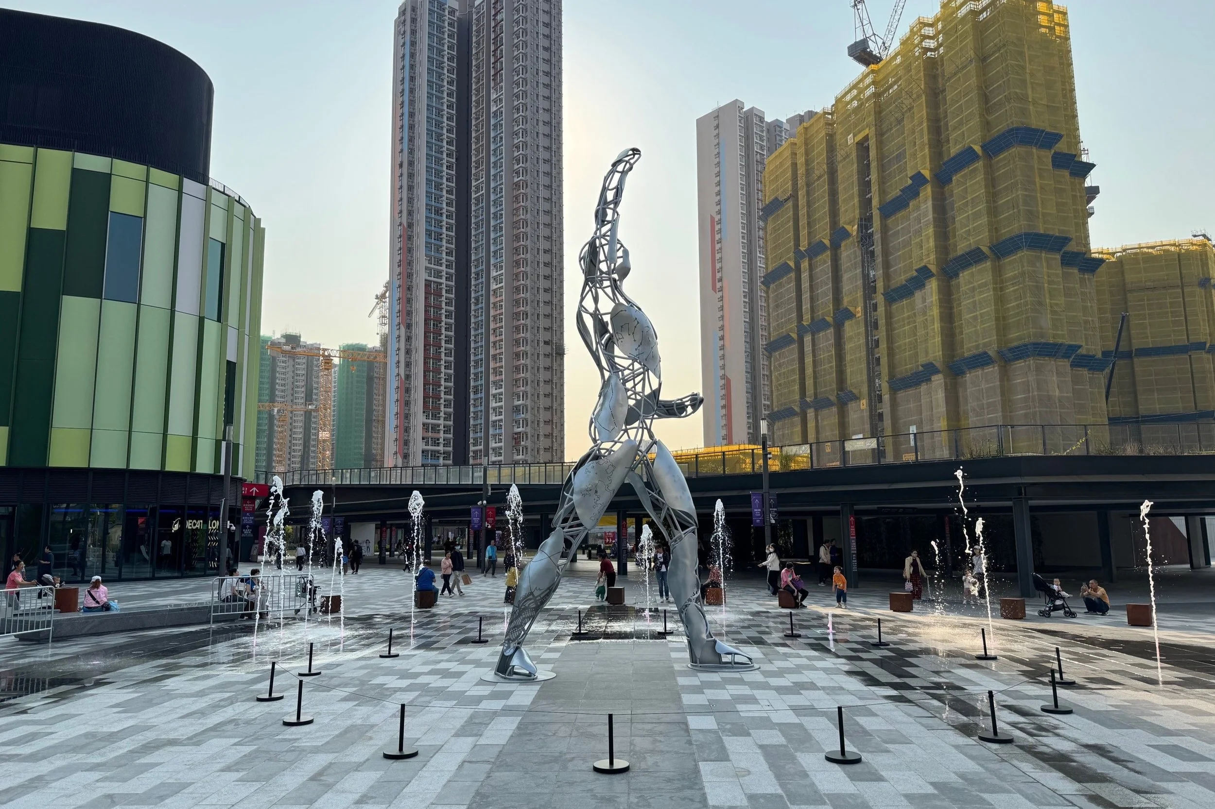 Curation - Dominique Sutton, 'Water Sky' (2025), Kia Tak Sports Park, Hong Kong