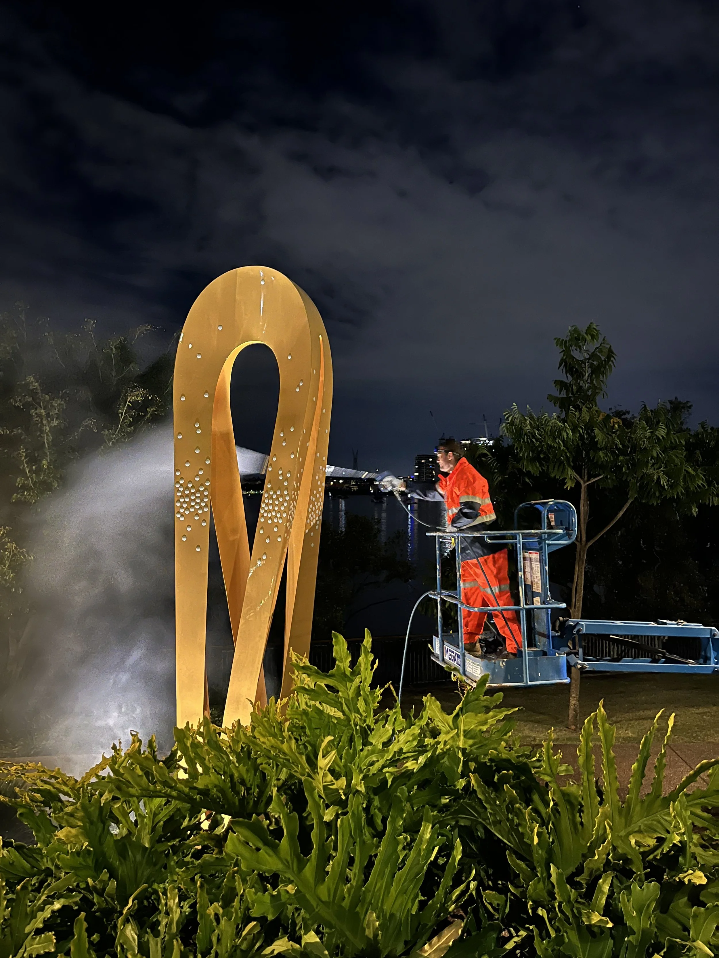 Planned Maintenance - Kenji Uranishi, 'Magnificent Flying Machines' (2020), Brisbane City Collection
