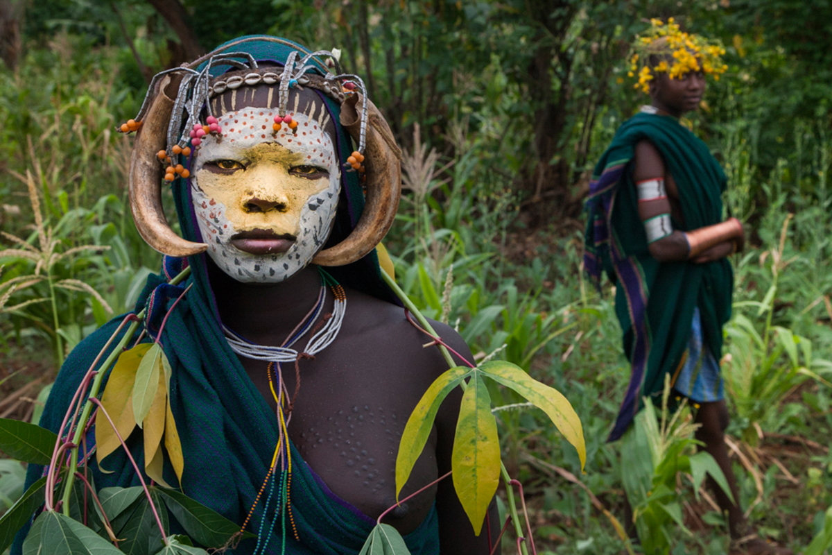 Habesha Tribe. Tribal Photoshoot.