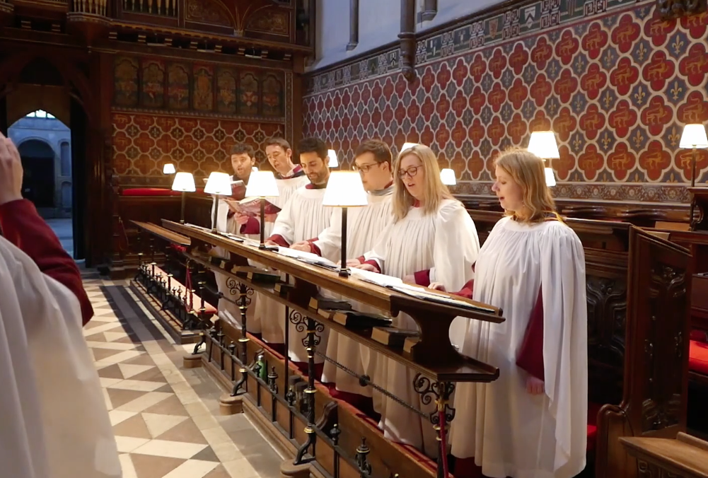 Evensong at Rochester Cathedral each Sunday