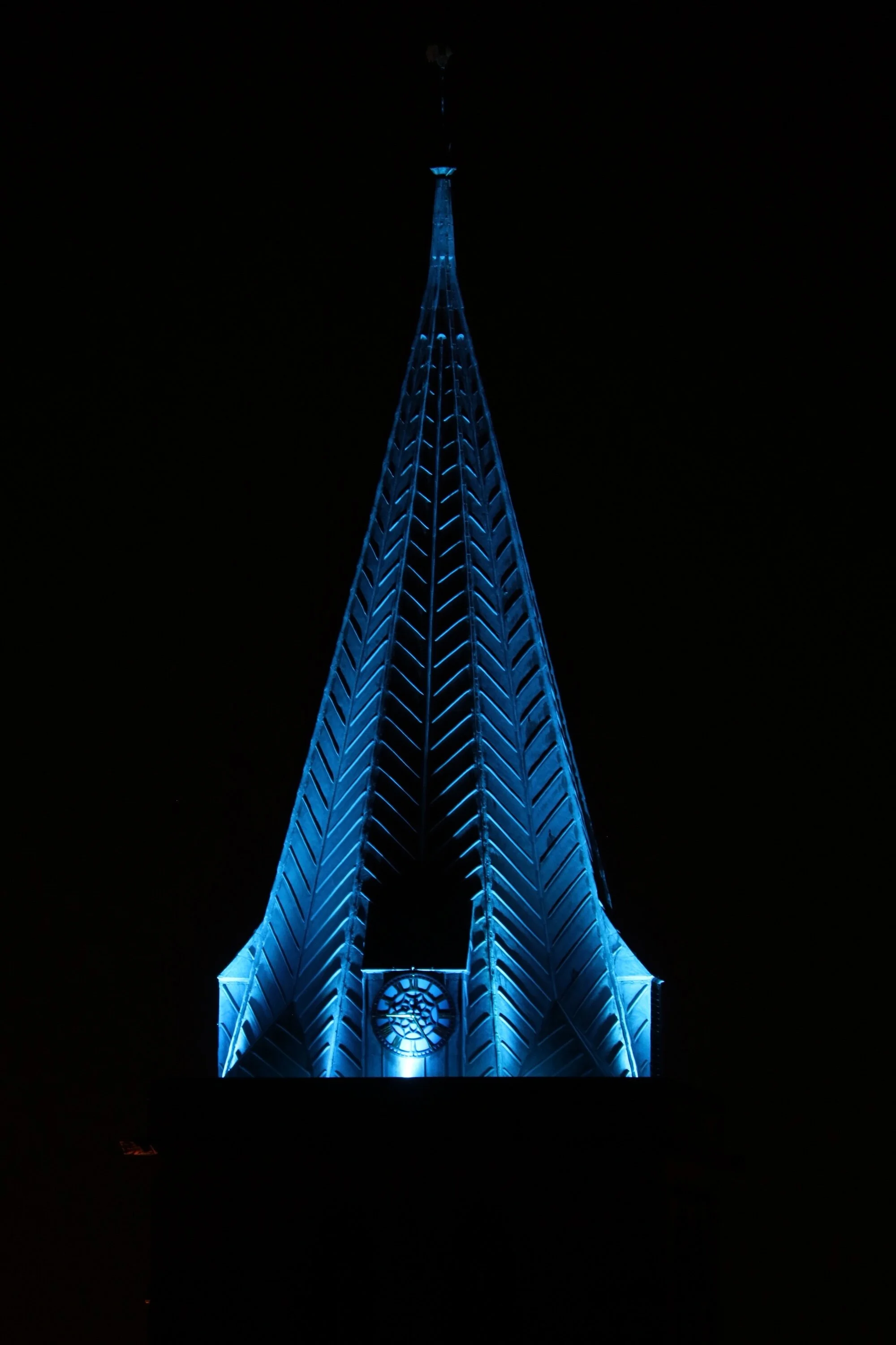 Spire turns teal to raise awareness of overlooked women's health condition