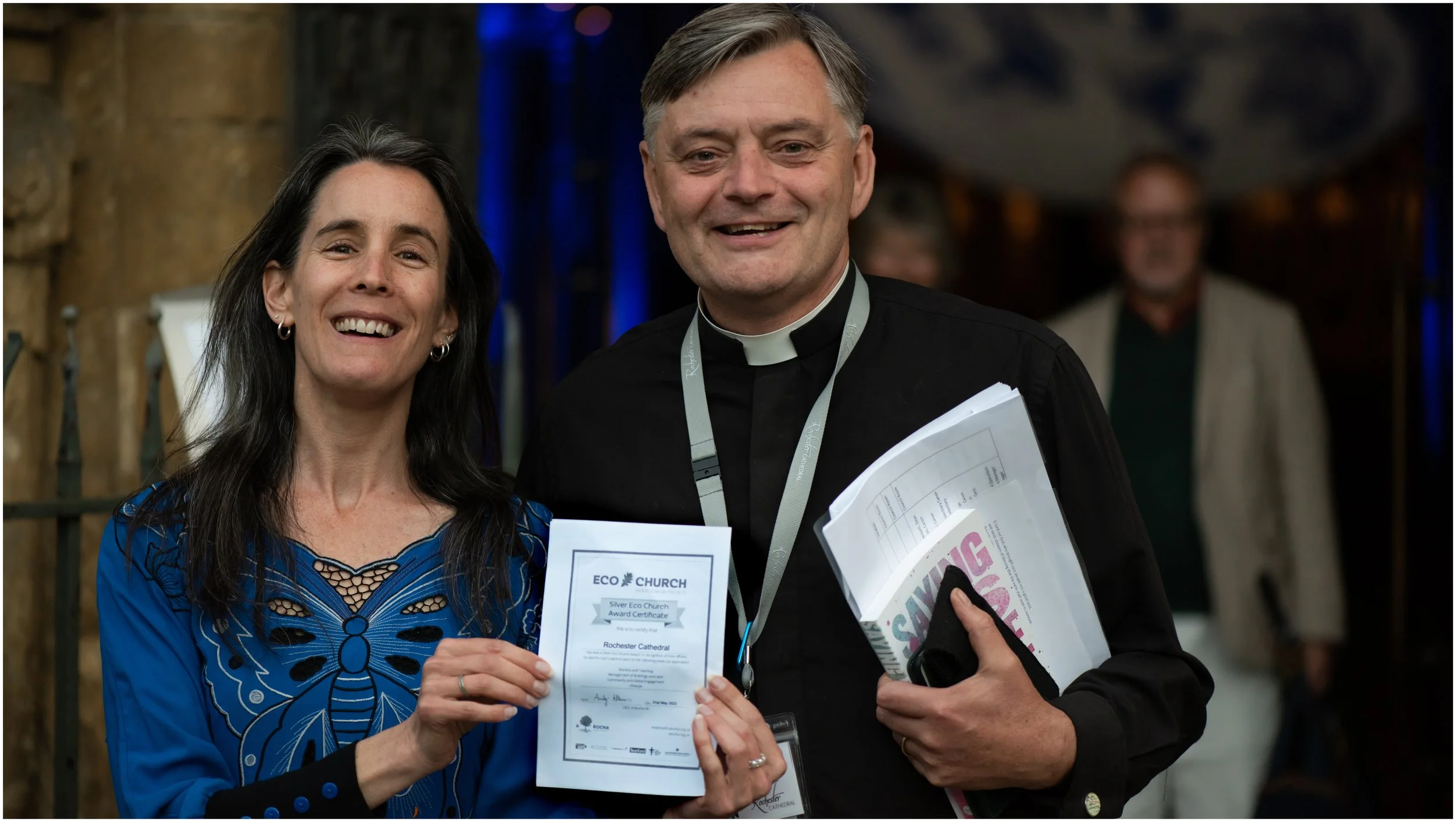 Rochester Cathedral awarded prestigious Silver Eco Church Award