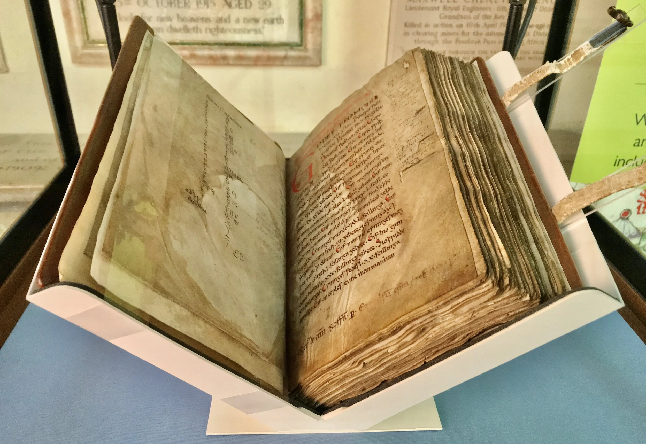 Early English laws preserved in Textus Roffensis at Rochester Cathedral added to UNESCO register