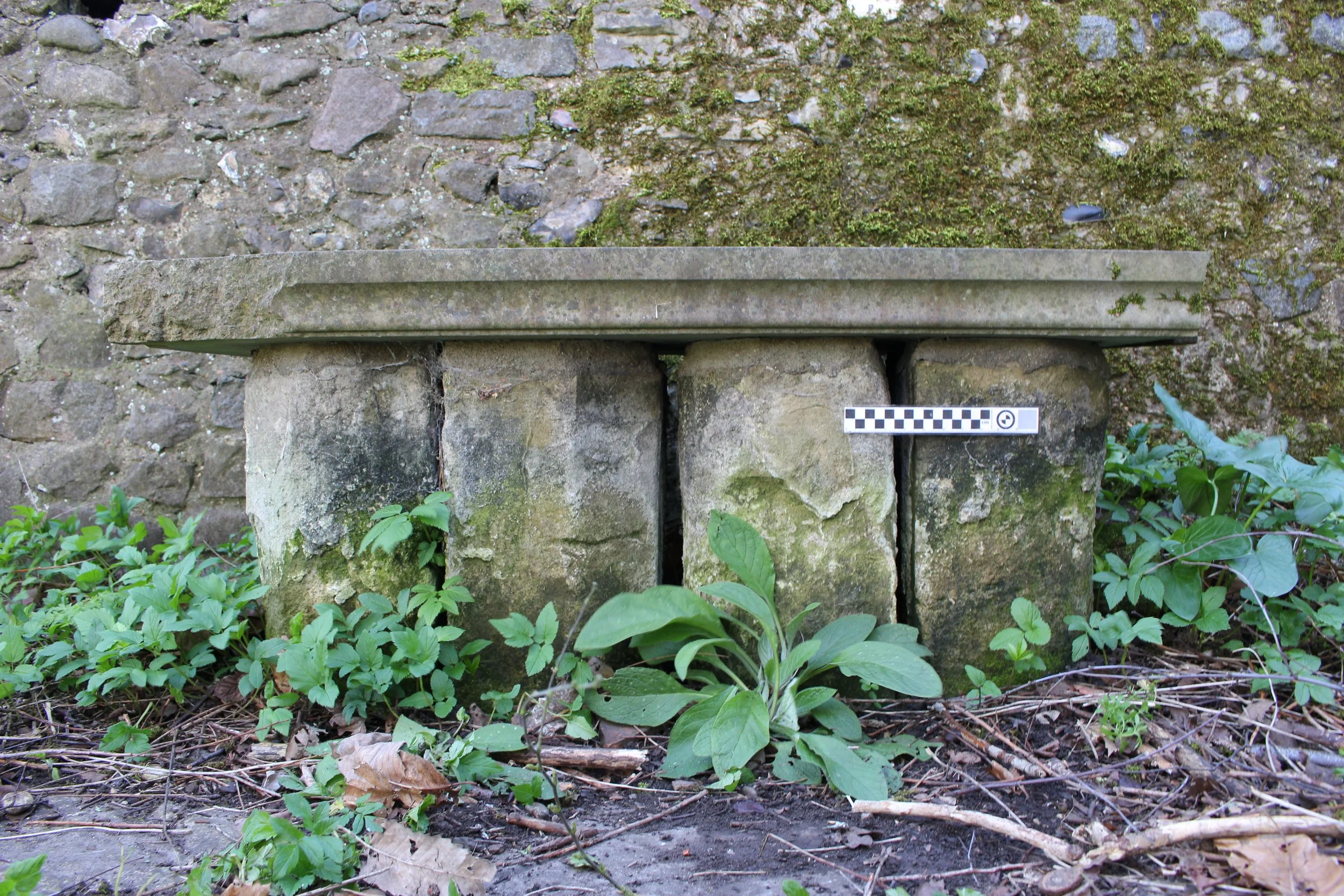 Altar slab, 19th century — Rochester Cathedral