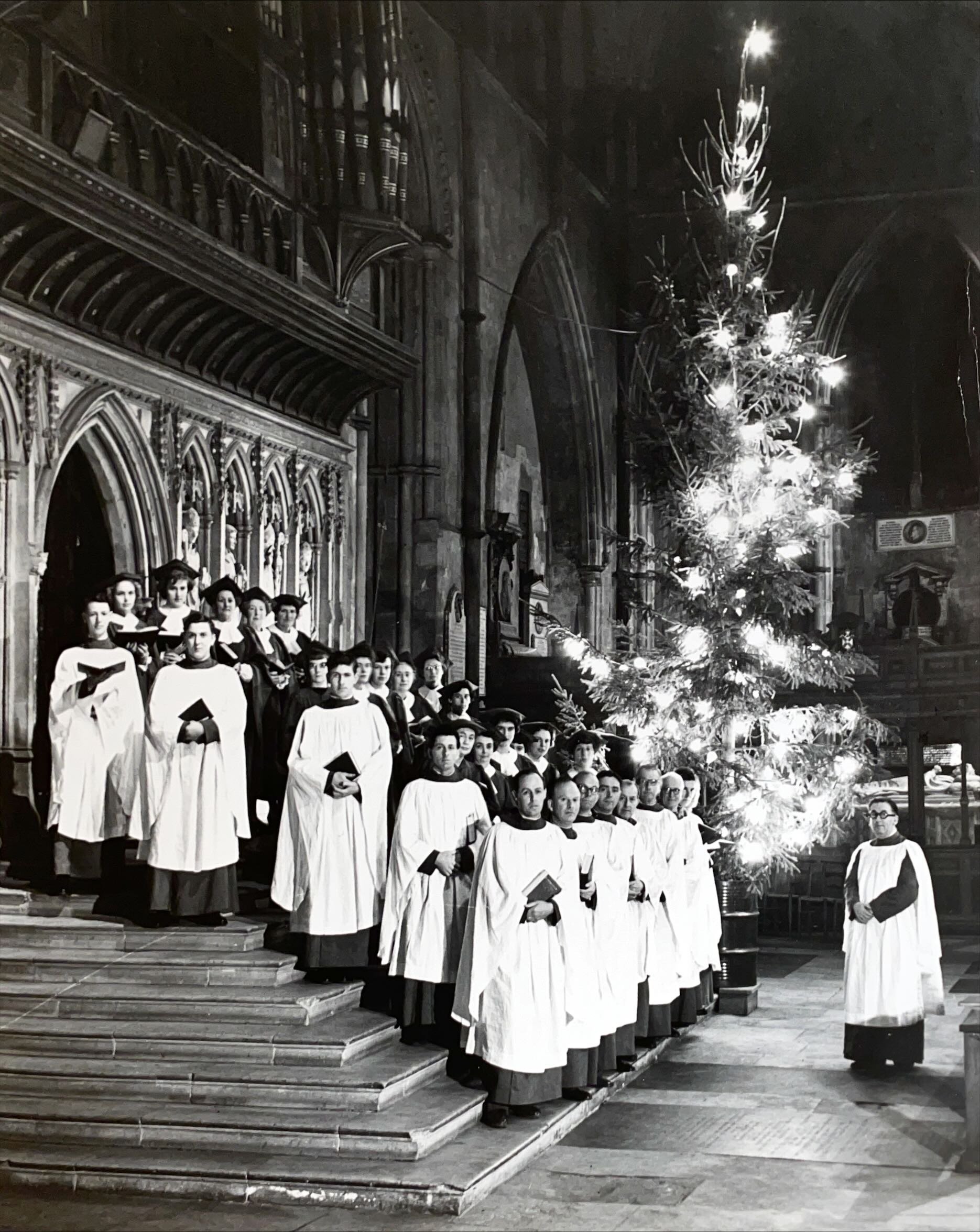 Cathedral Special Choir, Christmas 1958