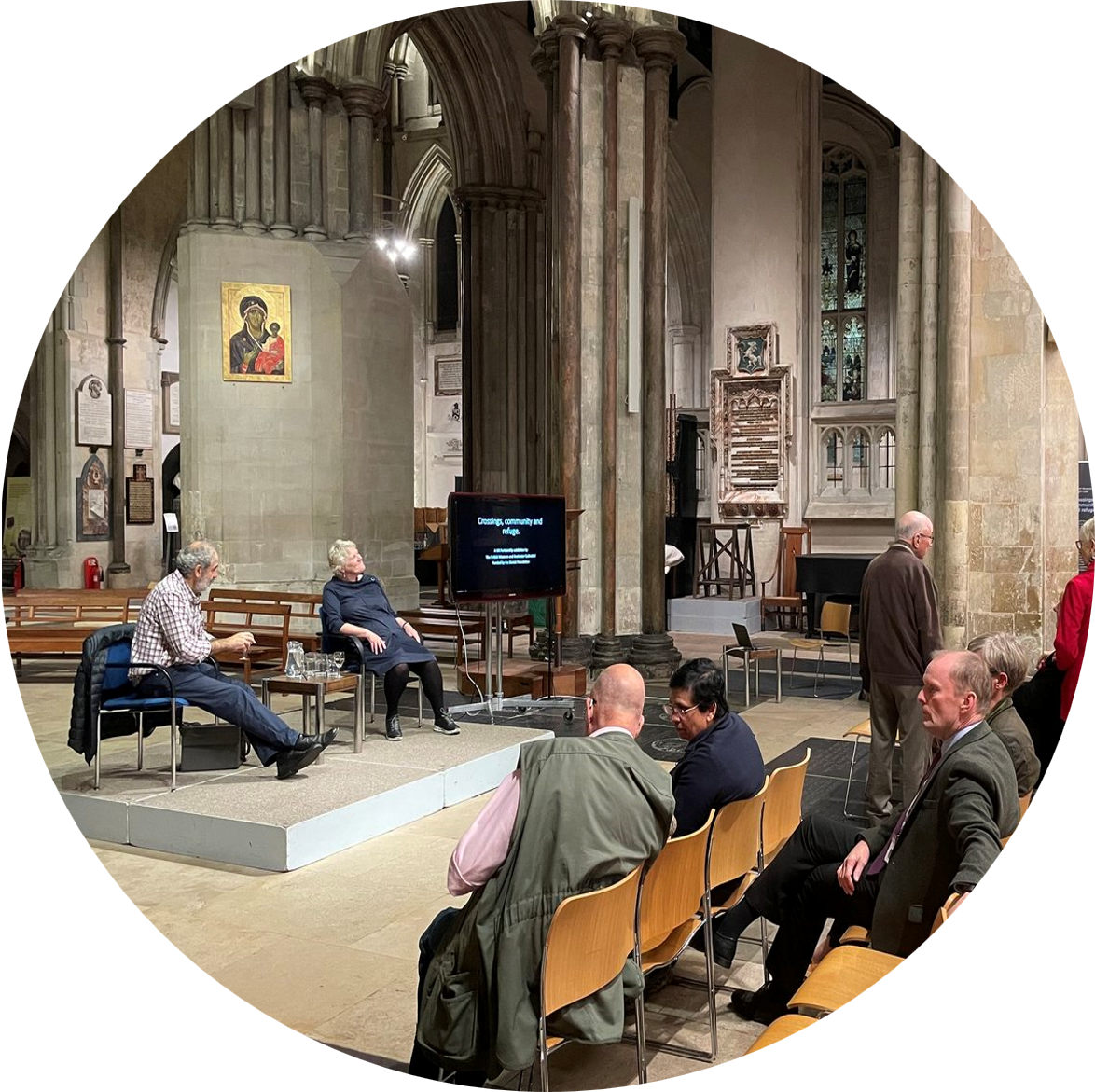 Crossings: community and refuge showcase event