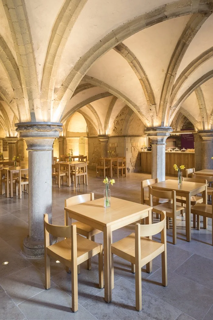 Open to visitors from 12pm, with Services from 10.30am - our Cafe is open all day via the Engineers Door