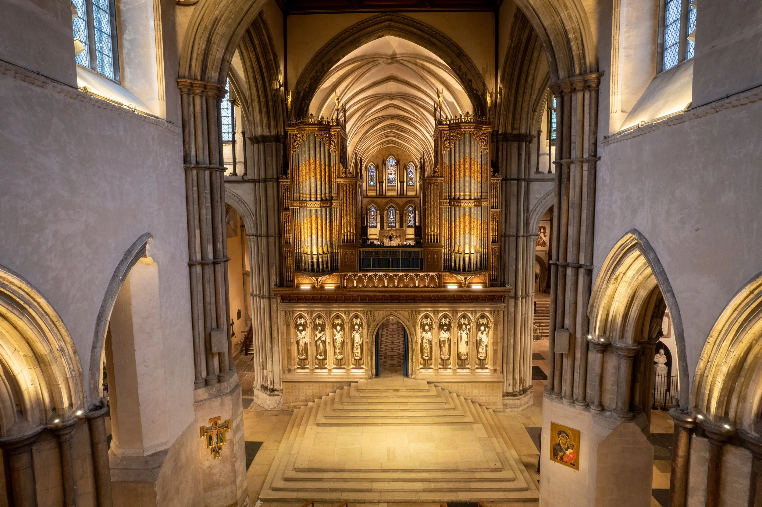 Open for worship and private prayer, Cathedral and Café closed for visitors all day. Our Shop is closed all day.