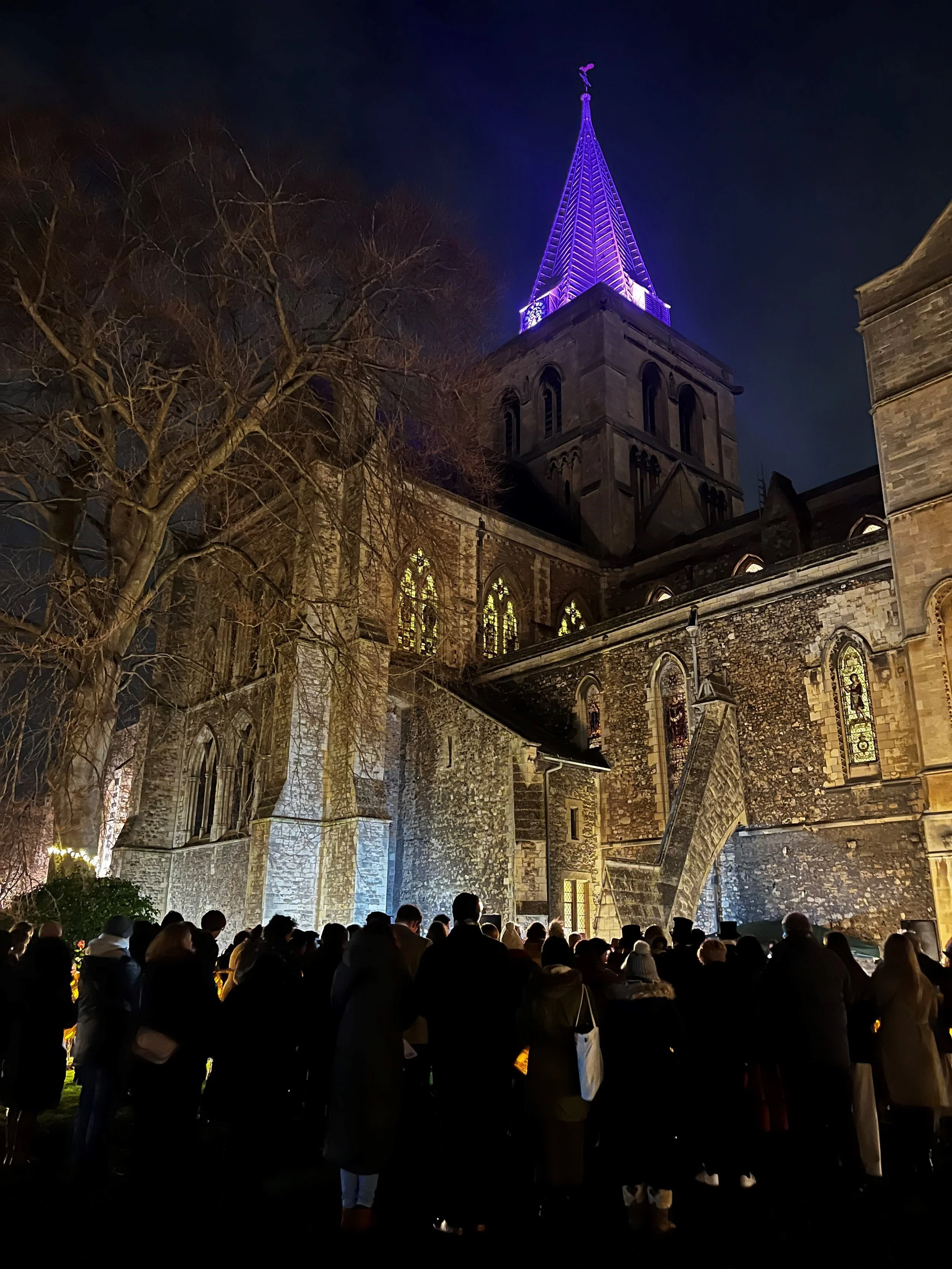 Rochester Cathedral Hosts Royal Together At Christmas Community Carol 