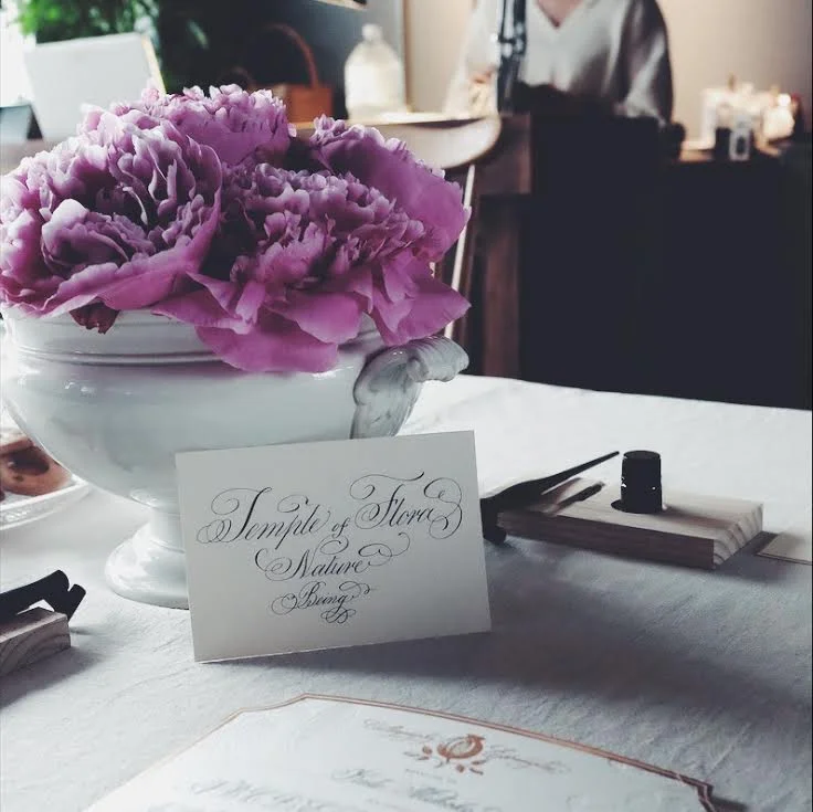 Veronica Halim calligraphy workshop