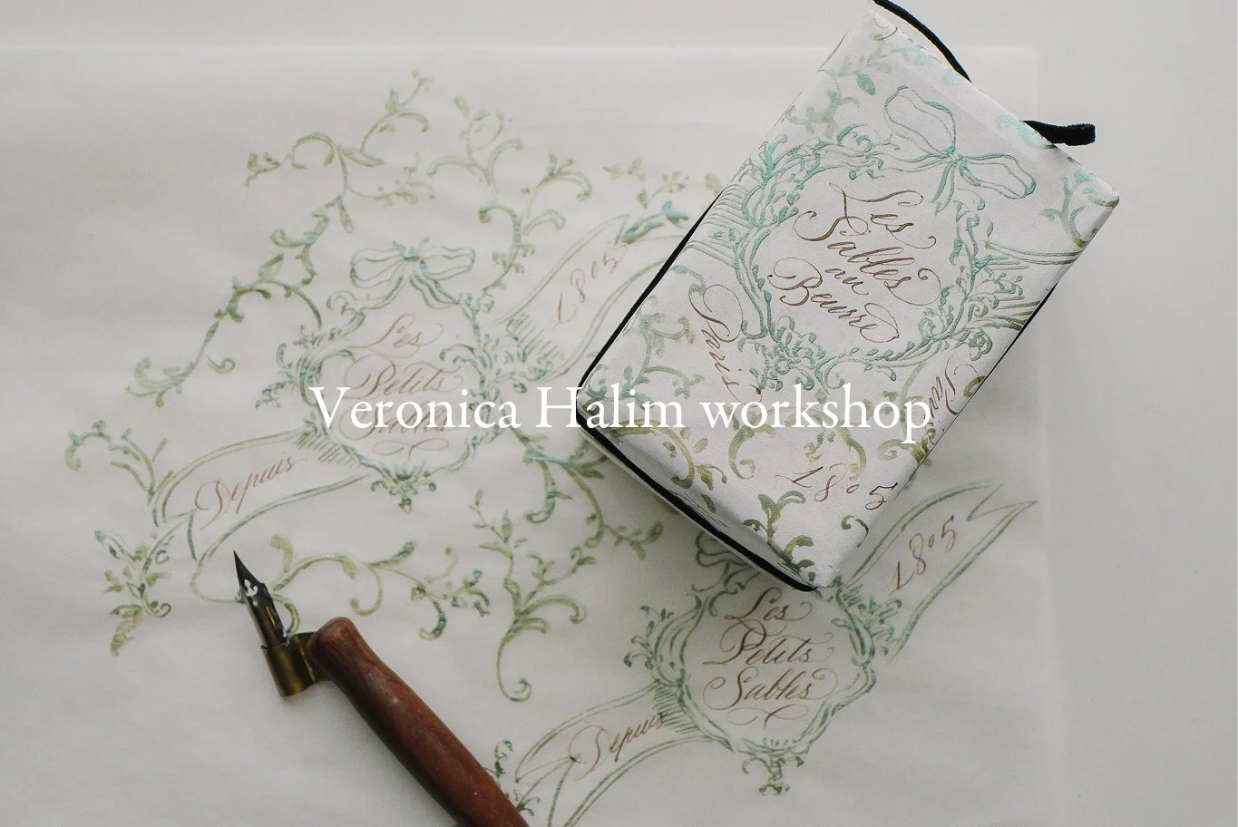 Veronica Halim calligraphy workshop &lt;November 16, 2023&gt;