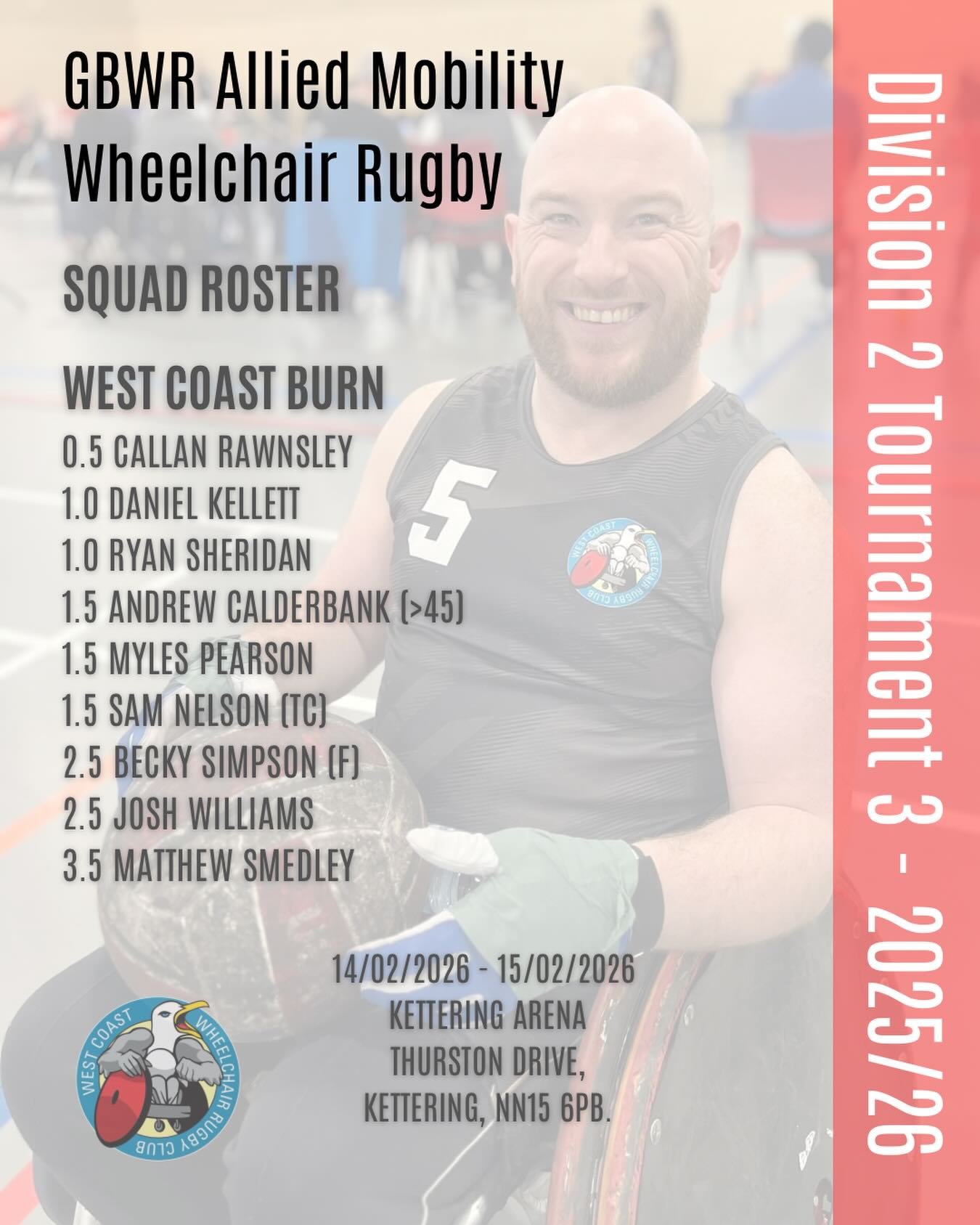 🔥 Burn are READY! 🔥

Preparations are complete for this weekend&rsquo;s Division Two showdown, where Burn currently sit top of the league table. Only the top four will qualify for Nationals&hellip; and we&rsquo;re pushing hard to stay there!

🏟️ K