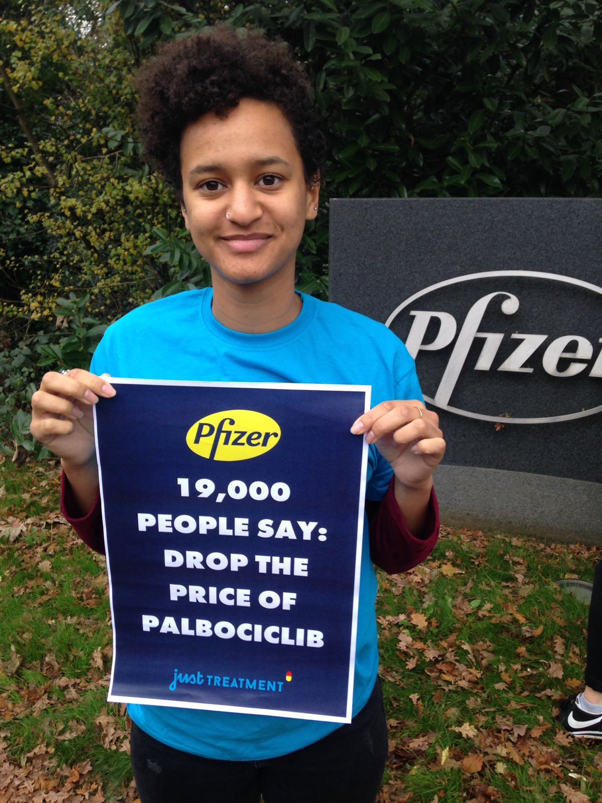 We’ve delivered Emma's petition to Pfizer!