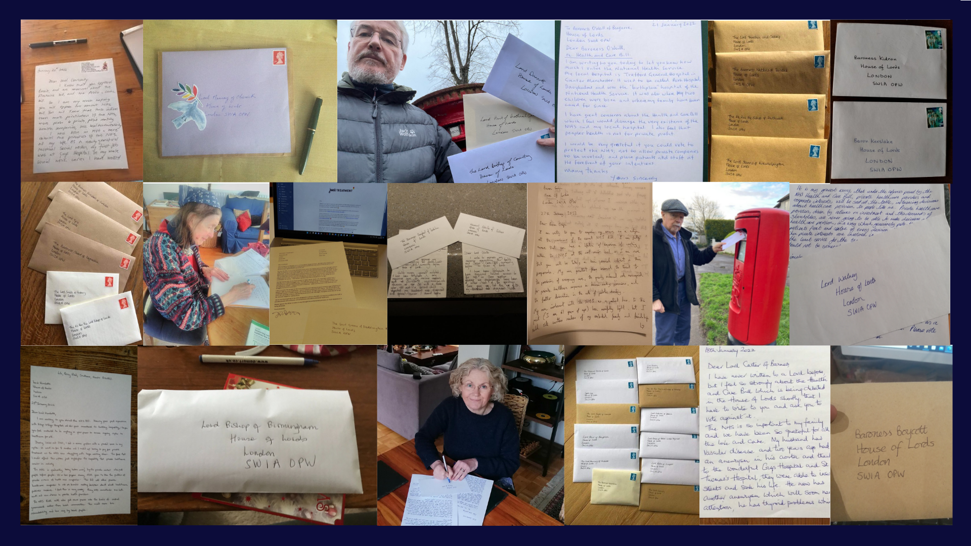 Crossbench Lords flooded with letters from Just Treatment supporters!
