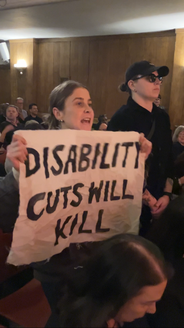 NHS patients confront Wes Streeting