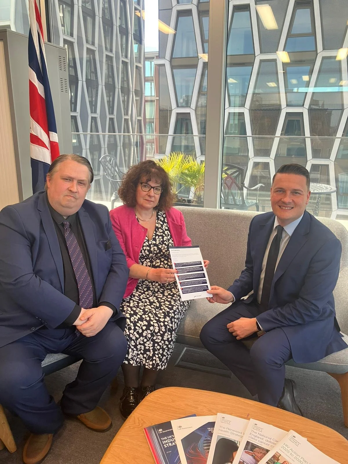 NHS patients finally meet face-to-face with Wes Streeting