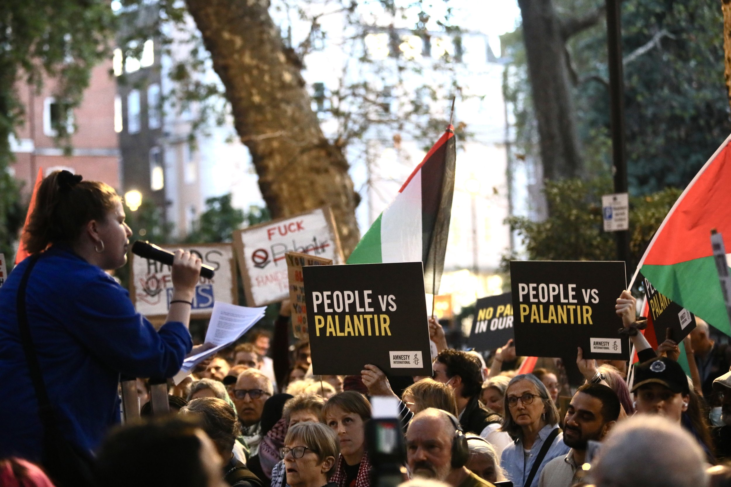 Unprecedented mobilisations against Palantir turn up the heat on government 