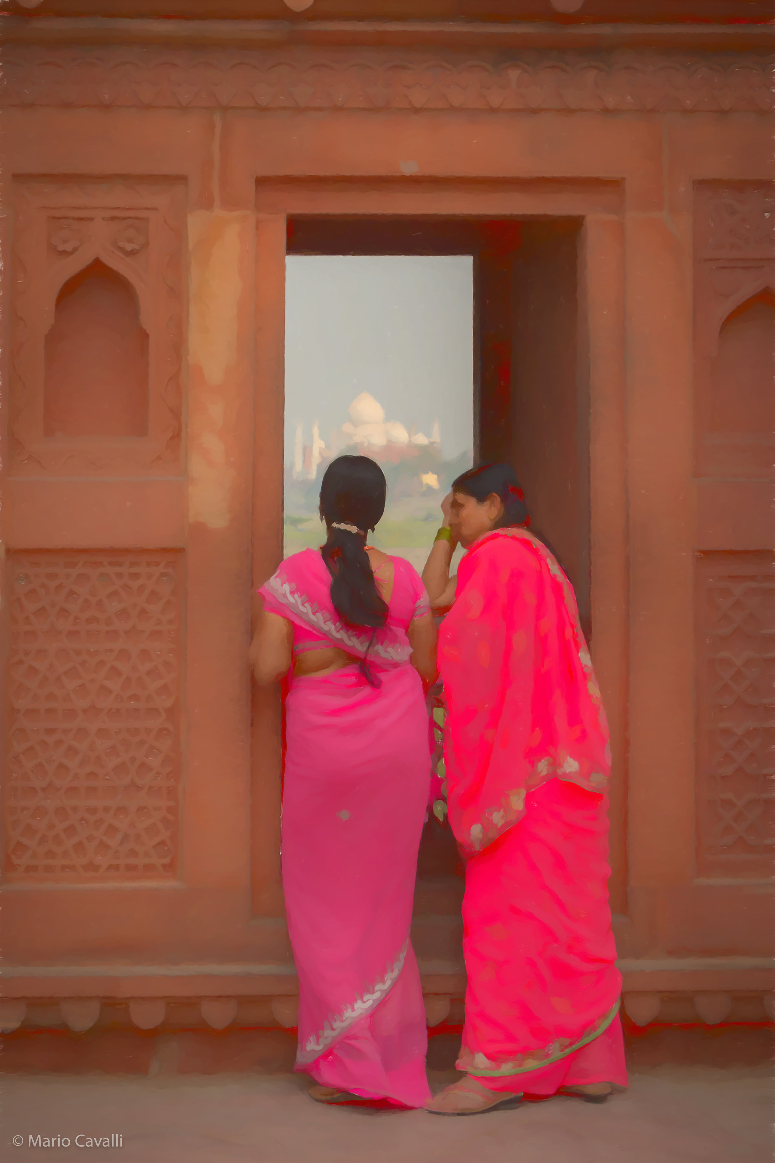 Taj Signtseers, Agra Fort