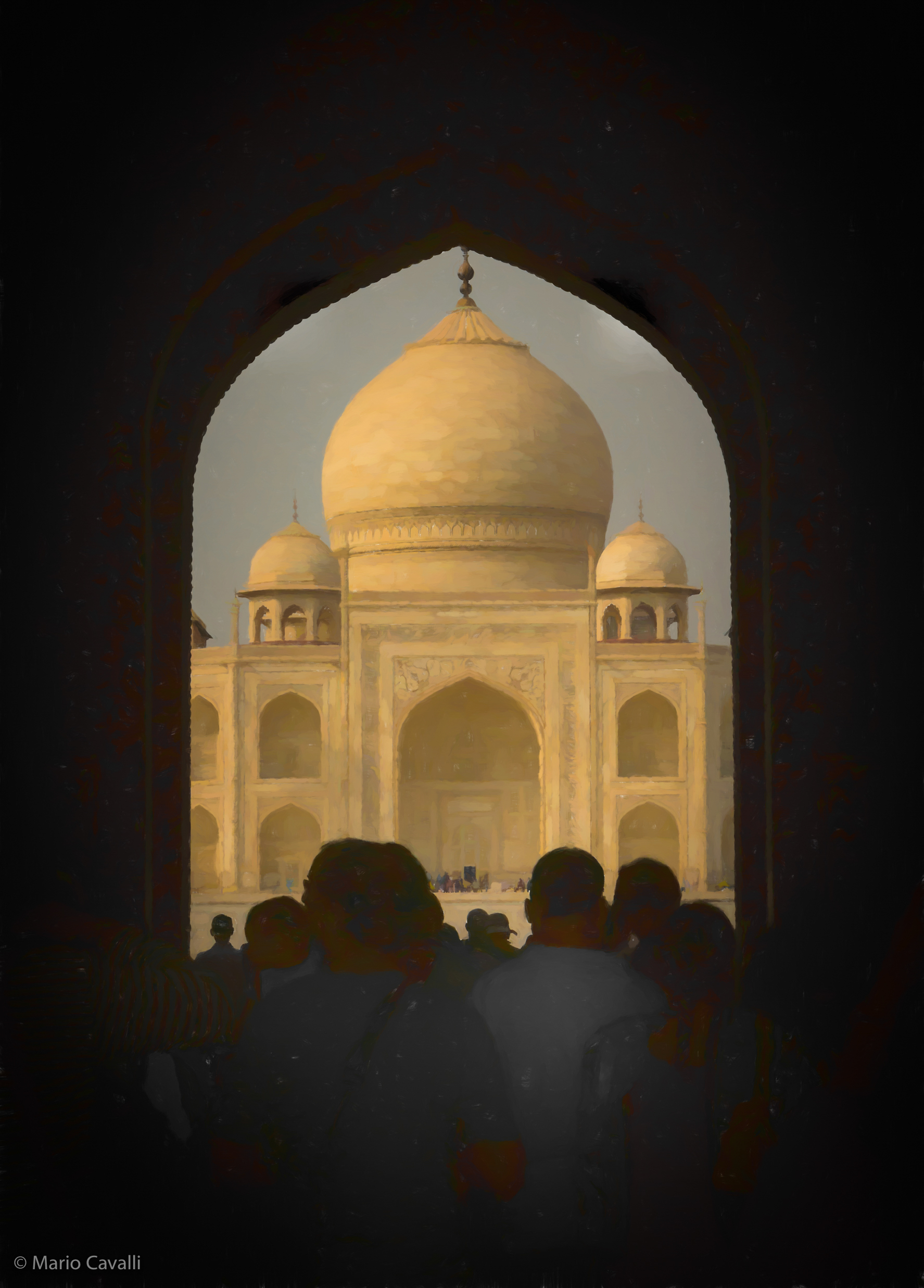 Gateway, Taj Mahal
