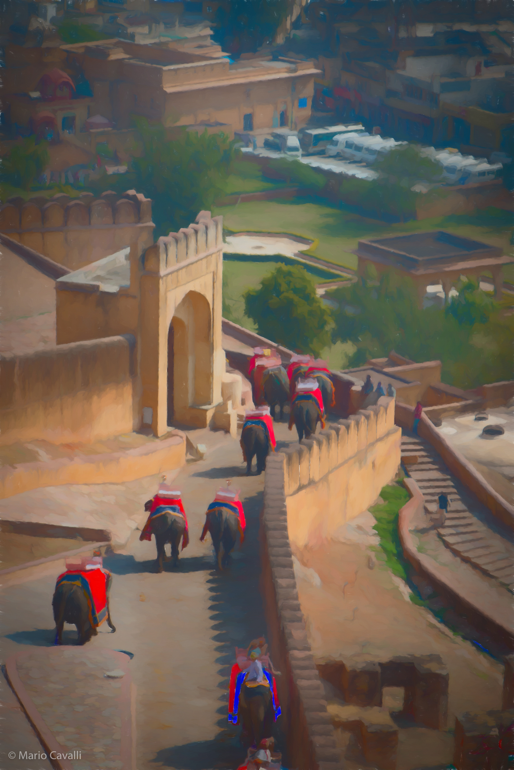 Going Home, Amber Fort