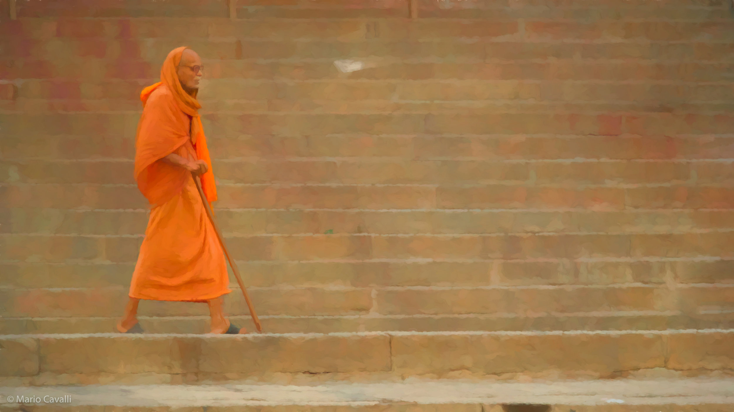 Monk on the Ghat