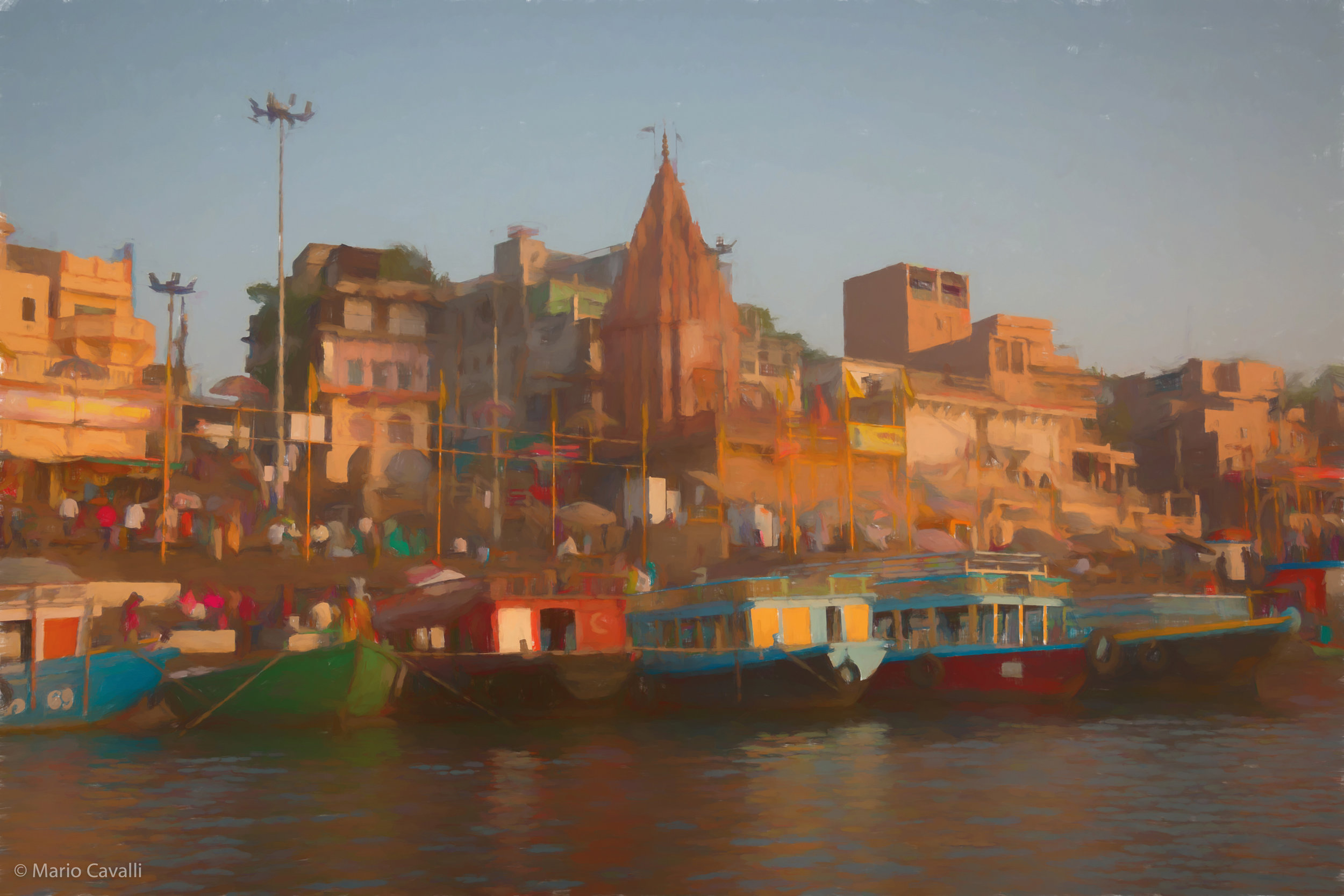 Varanasi Barges