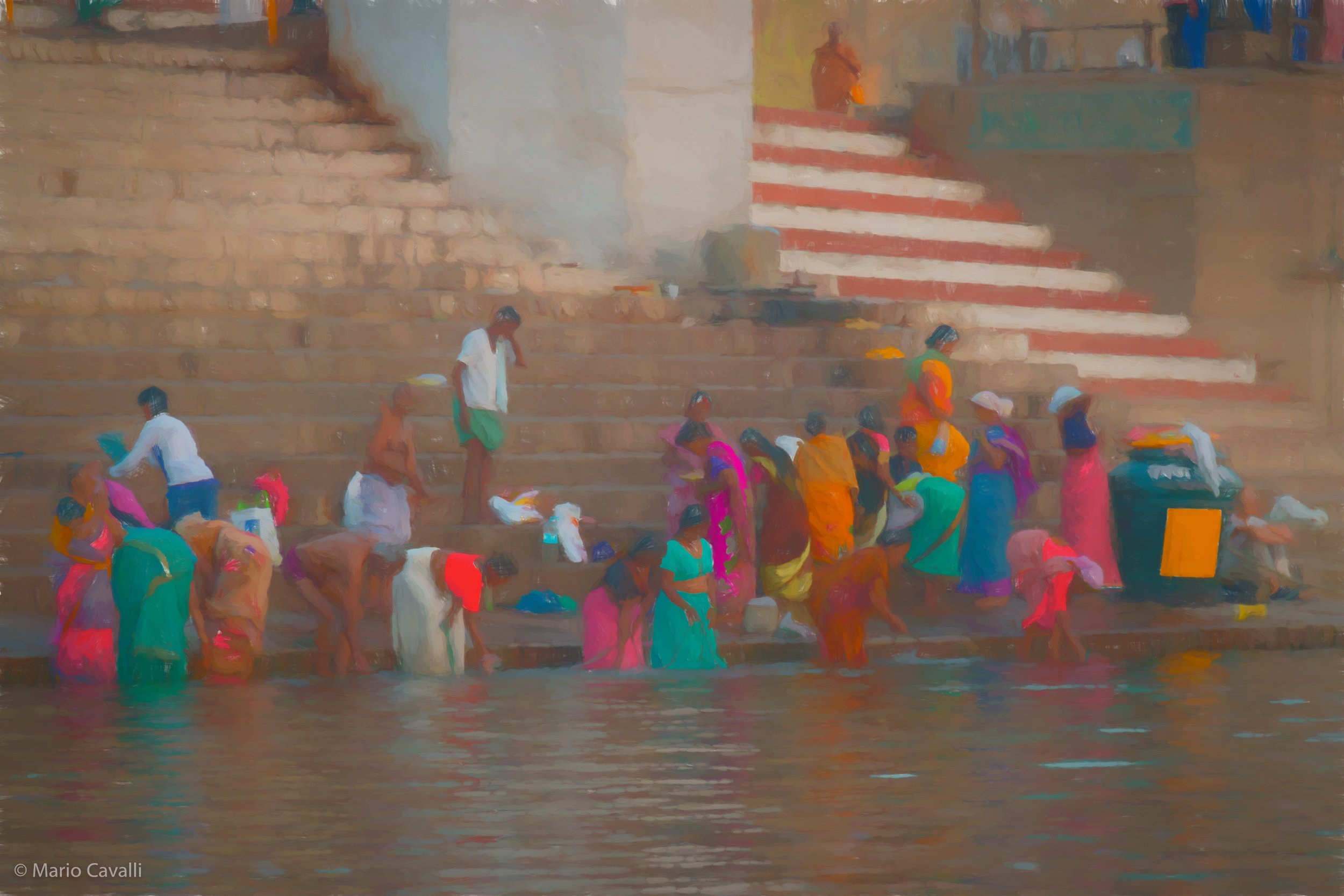 Washing on the Ghat