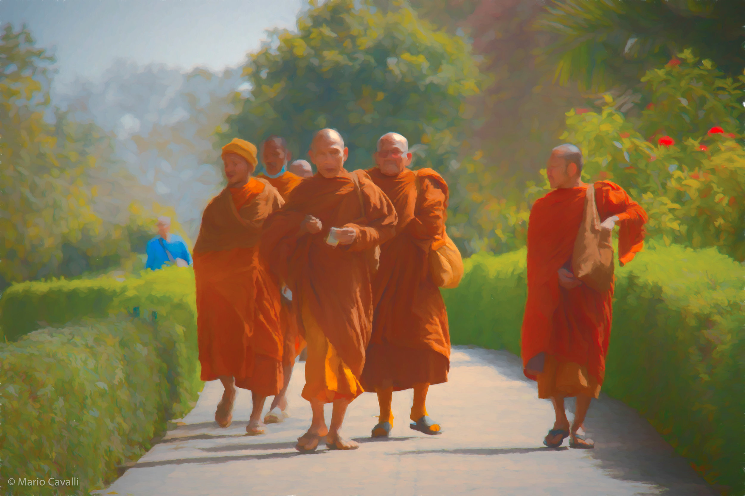 Monks at Sarnath